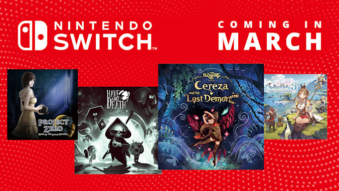 Nintendo Switch games coming in March 2023 Nintendo